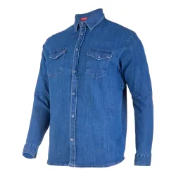 
                  LAHTIPRO Koszula Jeansowa Niebieska Rozmiar XXXL L4181106 5903755165275